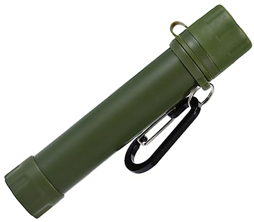 Happyyami Portable Life-straw Water Filter Outdoor Emergency Survival Water Purifier Compact Reusable for Camping Hiking Drinking