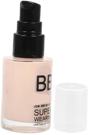 Fondotinta Liquido Idratante Copertura Completa Correttore Beige per Viso | Fondotinta Liquido Base per Trucco, Leggero e Coprente, per Trucco e Skincare