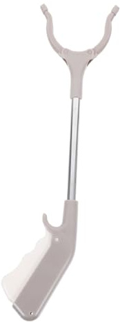 Gatuida 2 piezas Pinza Extensible de Acero Inoxidable de Herramientas Multiusos para Recoger Basura y Objetos Ligera y Antióxido Agarre Cómodo para Personas Mayores Discapacidad