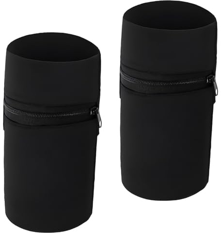 Yuannee Handledsplånböcker, 2 st handledsplånböcker för män och kvinnor, löparnyckelväska med dragkedja, svettband, armband, ficka för nycklar, kontanter, kort, gymtillbehör, resor, sport