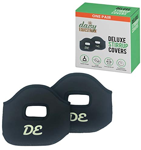 Steigbügelschoner für Reitsteigbügelleder Neopren Socken Schutzabdeckung Pferdezubehör um Ihren Pferdesattel & Steigbügelbügeleisen sicher zu halten Pferdezubehör Steigbügelsocken