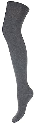 MILENA Chaussettes hautes au-dessus du genou pour femme - Bas polyvalents, confortables et à la mode pour réchauffer vos jambes usage quotidien, le travail, le cosplay et le sport, Graphie