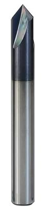 1pc Fasenfräser 60 90 120 Grad Hartmetall Fasenfräser Entgraten Kanten Fräser 3 Flöten CNC Schaftfräser(6xD6x50Lx90d)