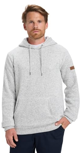 Quiksilver Keller huvtröja fleecetröja grå L