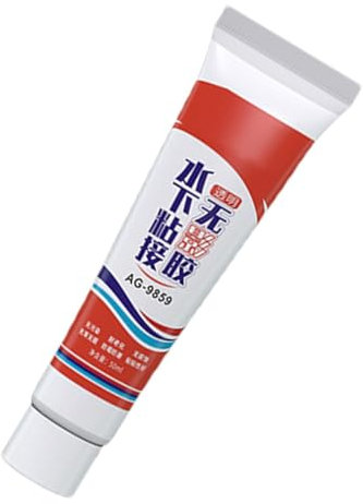 Pegamento de vidrio impermeable transparente - pegamento de sellado transparente para reparaciones de vidrio, eliminación de fugas | Fuerte conexión para, cerámica, | Pegamento especial impe