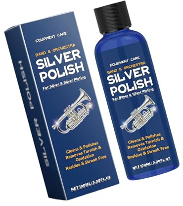 100ml Silverware Polish With Low Odor Night Use Formulas For Enhancing Lusters And Longevitys