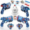 VATOS Kit laser rechargeable avec projecteur, pistolet jouet à 2 joueurs avec projecteur et affichage numérique des points LED, jeux de tir avec 3 objectifs, jouet familial parfait pour les enfants
