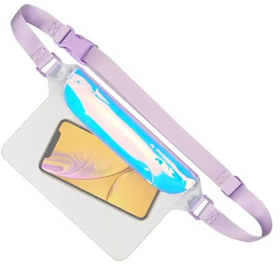 wasserdichte Bauchtasche Telefon Tasche Wasserdicht | Klare Umhängetasche Mit Verstellbarem Gurt Für Schwimmen Wassersport Schnorcheln Angeln Kajak