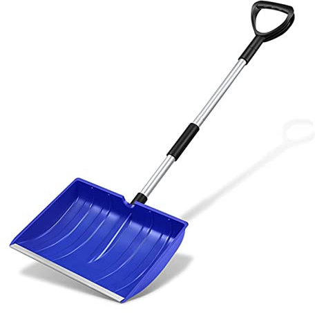 Pelle extérieure rétractable en alliage d'aluminium Pelle à glace pour l'hiver Outil de retrait de neige Camping Jardin Pelle pliante