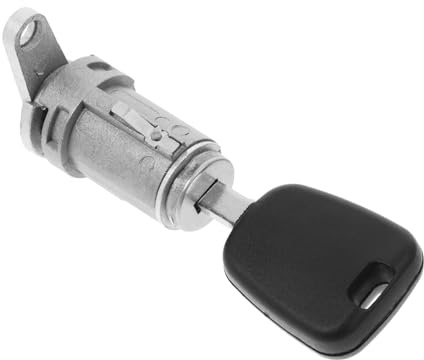 EXAOMBLE 1 Set Automotive Door Lock Cylinder Front Left Car Door Lock Tumbler Cylinder for Easy Installation and Exceptional Security Durable Grooveless Design