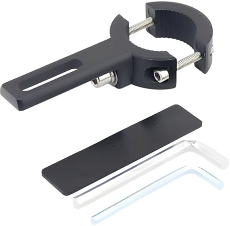 DIFLAX Support De Montage De Phare De Moto 20 mm à 38 mm, Supports Universel de Phares Avants, Support Moto Phare, Feux Additionnels Moto, pour Phare LED et Moto Éclairage