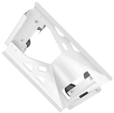 YWBL-WH Supporto Piatto per Mini Parabola, Acciaio Legato con Staffa a Sgancio Rapido, Base Magnetica Resistente per la stabilità del Veicolo, Ideale per Antenna Satellitare