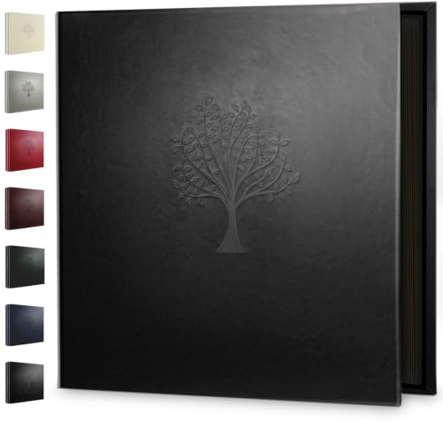Photo Album 4x6 600 Pockets Photos, Large Capacity Leather Cover Photo Book | Slip-In Portrait & Landscape Pockets Acid-Free Waterproof Picture Albums Great for Family Baby Wedding Holiday & Anniversary
