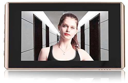 Digitaler Türspion, 4,3 in 160° elektronischer Türspion -Smart visuelle Türklingel, 2MP Überwachung elektronischer Cat Eye-Kameraspion für das Sicherheitssystem im Home Office