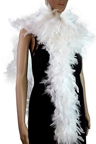 Flydreamfeathers Unisex 80 G Chandelle, Federboa (1er Pack)