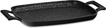 kela Grillplatte Stella Nova, Aluguss, Allherdboden, antihaftbeschichtet, hitzebeständig bis 260° C, 12220