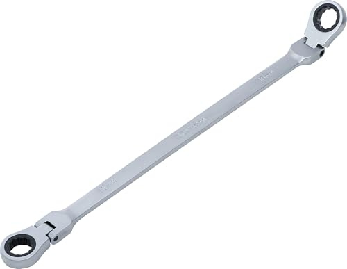 BGS 1541-16X18 | Doppel-Ratschen-Gelenkschlüssel | SW 16 x 18 mm