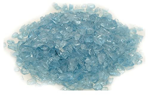 Holyart Gravier pour crèche Verre Bleu Ciel 300 GR