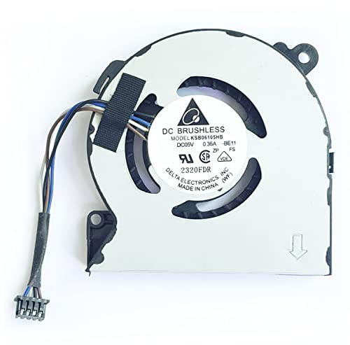 Fleshy Leaf CPU-Lüfter Ersatz für HP Elitebook 720 G1 720 G2 820 G1 820 G2 4PIN 6033B0033301 KSB0405HBA02 DFS401505M10T 780895-001 73054 7-001