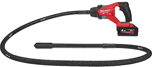 Milwaukee M18 FCVN24 Fuel 18v Cordless Brushless Needle Concrete Vibrator 1 x 5.5ah Li-ion