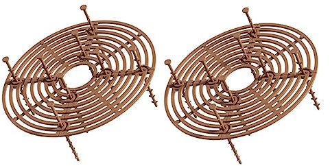 BESPORTBLE 6pezzi Copertura Protettiva per Vasi da Giardino da Rete Decorativa Protezione per Piante Contro Animali e Bimbi Resistente e Duratura per e Ambienti Interni