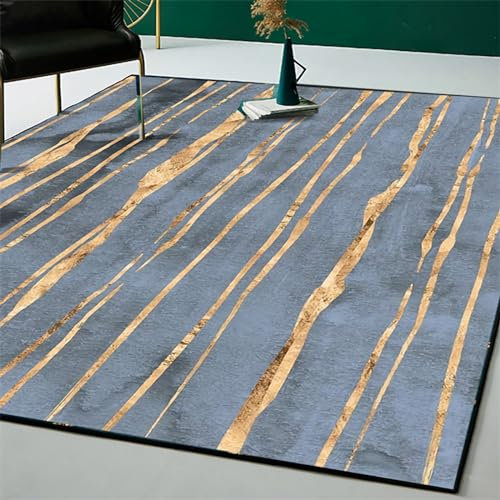 Teppich babyzimmer deko mädchen Zimmer Teppich Grau Gelb Modernes Geometrisches Liniendesign Wohnzimmerteppich Kinder teppiche mädchen 140x200cm