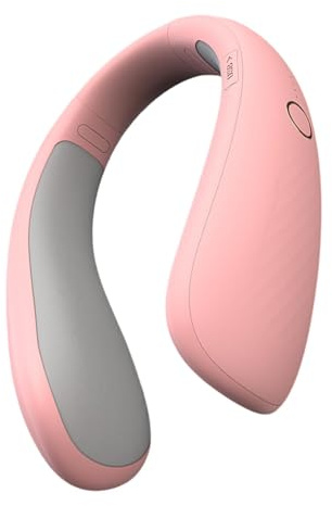 Biniveil Elektrische Nackenheizung, Hängbares Heizkissen, 4000mAh Nackenwärmer 4 Modi Halswärmer für Männer und Frauen für Outdoor Indoor