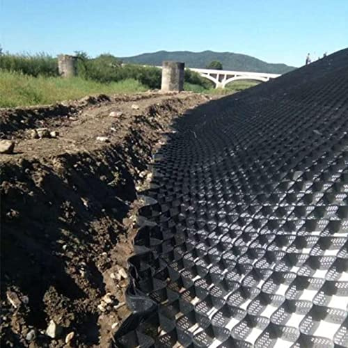 Bodengitter 5,1 cm, 7,6 cm, 3 10, 16, 20, 26, 30, 32 Fuß, Sandstein, Erbse, Kies, Stabilisator, robuster und flexibler Weg für Terrassen, Parkplätze, Bauernhof, Fundament (2 x 7 m)