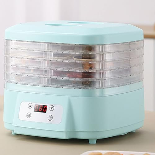 Food Dehydrator for Home - 360° Airflow Machine for Healthy Drying of Fruits, Vegetables, and Meat - Ideal for Snacks and Candy