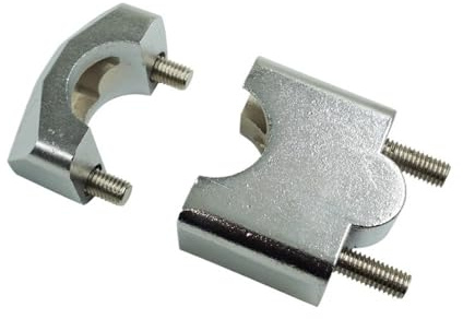 Styrhöjarklämma Universal för 28 mm aluminium motorcykelstångsklämmor Styre Justerbara stigare Adapter för motorcykelfäste