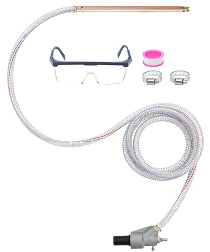 Tool Daily Pressure Washer Sandblasting Kit, Wet Sand Blaster for Pressure Washer with 18 FT Suction Hose, 1/4” Quick Connect, 5000 PSI