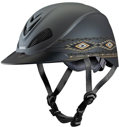 Troxel Rebel Bold Horse Riding Helmet, Low-Profile, Light, Adjustable Design, Safety Horseback Riding Gear, Medium (7 - 7-1/4), Navajo