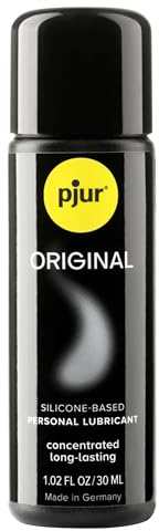 pjur Original Silicone-Based Lubricant, Premium Lube for Men, Women & Couples, Odorless, 30ml / 1.02 fl.oz