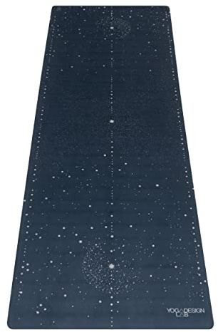 Yoga Design Lab Combo Yogamatte | rutschfest, Matte/Handtuch, Guter Halt bei viel Schweiß, Naturkautschuk | mit Tragegurt