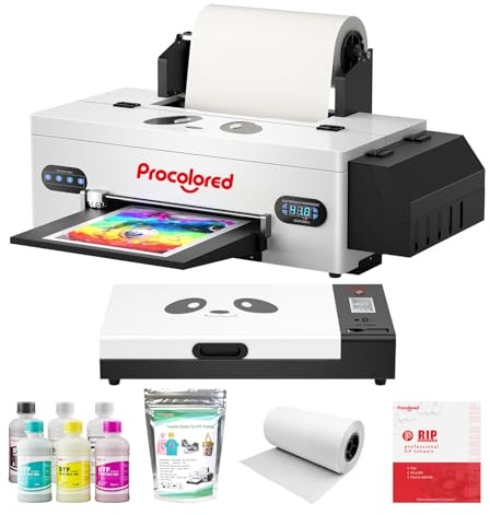 Procolored F13 DTF-Drucker-Kit direkt auf Film Druckmaschine mit Aushärtung Ofen weiße Tinte Zyklus für T Shirt DIY Small Business Use
