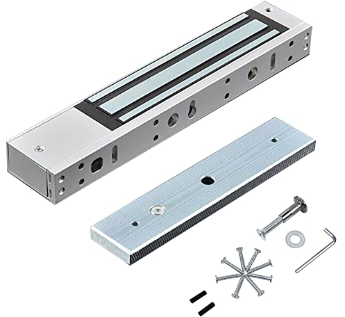 BAUSATZ Magnetic Door Lock - Magnetic Lock Electric Lock 617lb (280kg) Suction Maglock