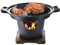 Parrilla de mesa portátil Parrilla de barbacoa sin humo Mini Parrilla de carbón de mesa para una persona Barbacoa interior Picnic al aire libre