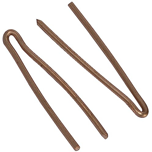 AERZETIX - C67700 - Lot de 2 Pannes/pointes en cuivre universelles 1.5 мм² pour fer à souder - longueur 33 mm - travaux soudure électronique accessoire
