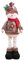 Figuras decorativas 60 cm, peluche, muñeco nieve, adornos naviños, patas largas, figuras para mesa, chimenea, Navidad, figuras decorativas