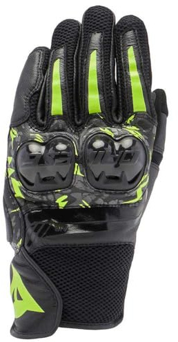 Dainese Mig 3 Unisex Motorcykel handskar, schwarz/grau/gelb, XL