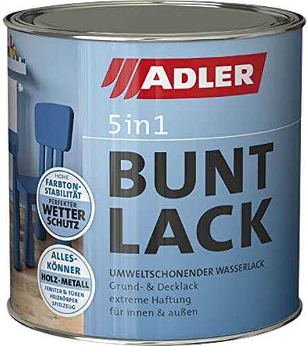 ADLER - 5in1 - Buntlack glänzend 9016 Verkehrsweiß 125ml