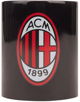 AC Milan Tazza in ceramica con Logo, 0.3L, Prodotto ufficiale