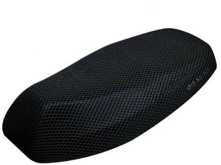 Motorrad-Sitzbezug Motorrad-Sitzbezüge, Atmungsaktives Motorrad-Kissen, Polyester-Netz, Rutschfestes, Langlebiges Kissennetz, Moto-Zubehör