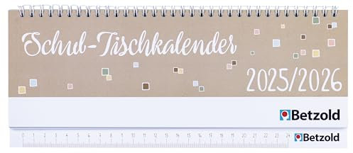 Betzold - Tischkalender Schule Quer-Kalender Lehrer-Kalender Planer