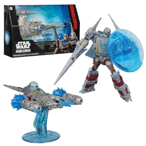 Transformers Collaborative Star Wars: The Mandalorian N-1 Starfighter Action-Figur