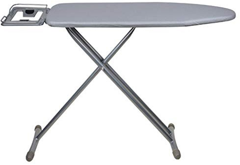 Herramientas de Planchado Tabla de Planchar para el hogar, Tabla de Planchar Resistente y Gruesa, Rejillas de Planchado de Acero y Metal, Cubierta de Tela Negra/Gris 120 31 75 cm Productos p