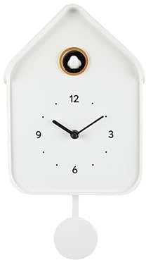 EMDE Cadres, Miroirs et Atelier sur-mesure Horloge Coucou Blanc 20.6x39cm