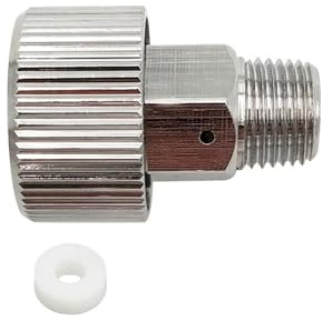 Release Bleed Valve for Hand Pump Air Tank Cylinder Refill Station Charging Adapter 1/8NPT/M10*1 Threads(1-8NPT thread)