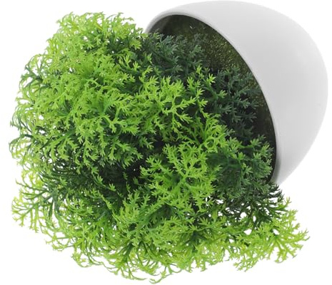 DECORNIJIA Flores Artificiales en Maceta de Plástico Alta Apariencia Realista, Decoración Versátil para Escritorio en Casa u Oficina, sin Necesidad de Cuidados Diarios