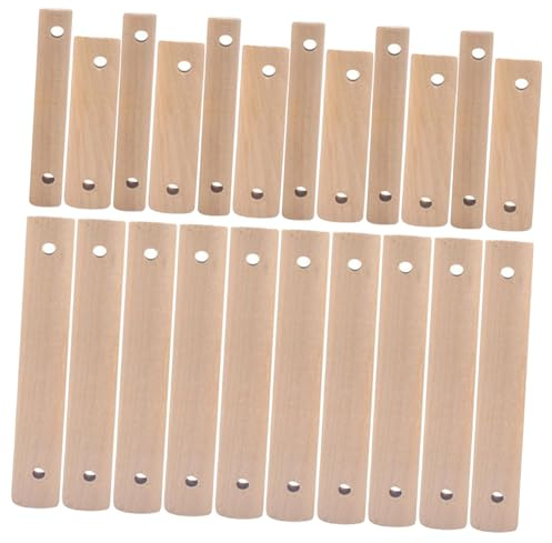 HEMOTON 30 Stück 7 cm Holzdübel Holzstäbe Zum Basteln Mini Holzdübel Für Vögel Holzstäbe Zum Basteln Haustierleiter Zubehör Kleines Vogelspielzeug DIY